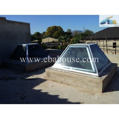 aluminum frame skylight/ fixed window frame design