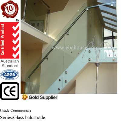 ss316 safe guard pool fence glass balustrade